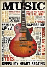 Listing image for VINTAGE MUSIC POSTER PRINT WALL ART LARGE SIZE A4 A2 A1 A0