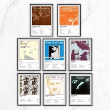 Listing image for The Smiths Album Cover Poster / Full Collection / Unframed A5 A4 A3