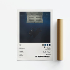 Listing image for Billie Eilish, Hit Me Hard and Soft, Album Art Poster, Print, Music, Tracklist