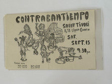 Listing image for Original Concert Poster from 60s Savoy Tivoli Contrabantiempo AOR