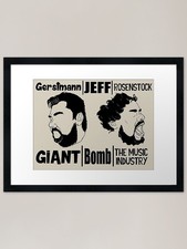 Listing image for Giant/Bomb/The Music Industry Frame Framed Wall Art Poster Canvas Print Picture