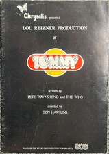 Listing image for The Who Tommy Programme 1972 Rainbow Theatre
