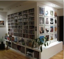 Listing image for Vinyl Record Feature Wall - White LP Display Flip Frame - MultiPack of 3 frames