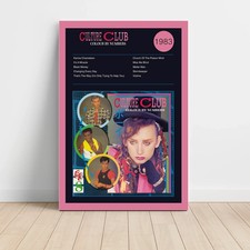 Listing image for Culture Club - Colour By Numbers Fine Art Album Poster