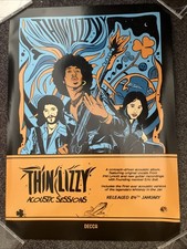 Listing image for THIN LIZZY - PROMO MUSIC POSTER - ACOUSTIC SESSIONS ALBUM - OFFICIAL ORIGINAL