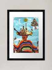 Listing image for Latin Music Framed Art Print Framed Wall Art Poster Canvas Print Picture