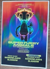Listing image for SUPER FURRY ANIMALS concert poster – 2026 tour live music show gig memorabilia