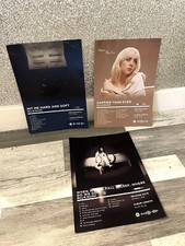 Listing image for Billie Eilish music wall art prints album songs posters A2 A3 A4 8x10 inches