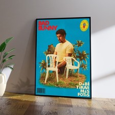 Listing image for Bad Bunny Poster│A1, A2, A3, A4, │High Quality Framed Print