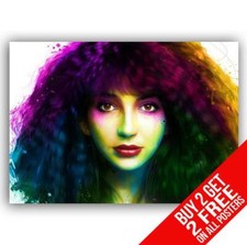 Listing image for KATE BUSH POSTER ART PRINT A4 A3 SIZE - BUY 2 GET ANY 2 FREE