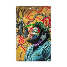 Listing image for Abstract Recording Studio Music Art Wall Decor Poster