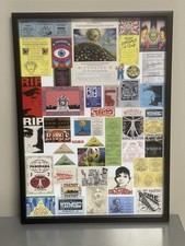 Listing image for 1988/89 Acid-house Rave Flyer Montage-Sunrise Biology Energy A4 Poster Print