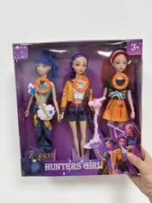 Listing image for 3PCS Singing Kpop Demon Hunters Dolls Figure Cosplay Collectible Moveable Joint