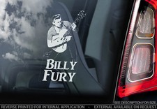 Listing image for Billy Fury - Car Window Sticker - Country Rock & Roll Music Decal Rockabilly V01