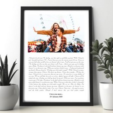 Listing image for Personalised Song Lyric Gift