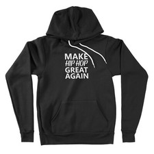 Listing image for Music Lover Gifts Hoodie Sweater Sweatshirt Rap Funny Make Hip Hop Great Again