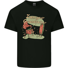 Listing image for Music I am Your Grandfather DJ Stream Vinyl Mens Light Cotton T-Shirt