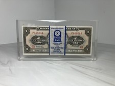 Listing image for Mexican Music Industry Memorabilia Capitol Records EMI Acrylic Peso Plaque Vtg