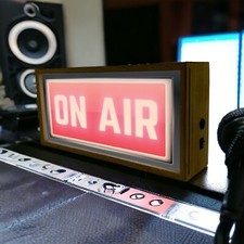Listing image for Light Box On Air Studio Sign | DJ Recording Lighting | Cast Live Social Media