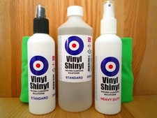 Listing image for Vinyl Shinyl Record Cleaning Kit - Standard + Heavy Duty Formula with Cloth