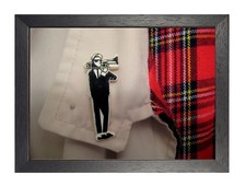 Listing image for Ska Man - Two Tone Genre British Music Poster Punk Rock Black White Picture