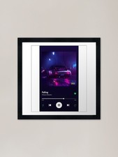 Listing image for Chase Atlantic Falling Spotify Fram Framed Wall Art Poster Canvas Print Picture