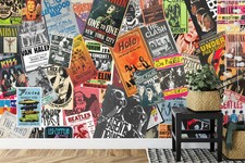 Listing image for Vintage Music Poster Signature Non-Woven (Not Self-Adhesive) Extra Thick