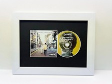 Listing image for CD & Album Cover Frame Merged Display Case Wall Art Black Frame Music Decor