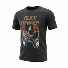 Listing image for Vintage Alice Cooper 2002 Tour Tshirt Black 2 Sided Size XL A976
