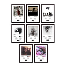 Listing image for LINKIN PARK BAND ARTIST ALBUM POSTER SIGNED AUTOGRAPH ART PALETTE MUSIC GIFT