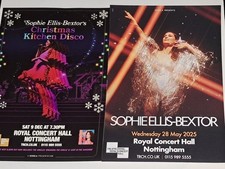 Listing image for 2x Sophie Ellis-Bextor MINI POSTER / FLYERS Live gig tour Nottingham 2023 + 2025