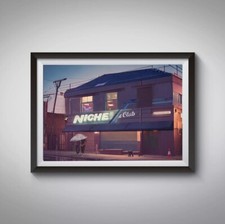 Listing image for Niche Sheffield Nightclub Illustration Graphic Art Poster Architectural Street