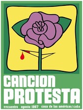 Listing image for 7816.Decoration Poster.Home Room wall interior art design.Protest Songs.Music
