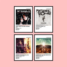 Listing image for MY CHEMICAL ROMANCE BAND ARTIST ALBUM POSTER COLOUR PALETTE ART MUSIC GIFT