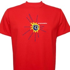 Listing image for Primal Scream Screamadelica Album Tribute T-Shirt Indie Band Sun Tee 90s 6 Cols