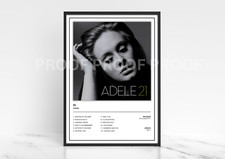 Listing image for Adele 21 Album Cover Poster / Music Poster / Music Gift