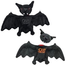 Listing image for Ozzy Osbourne Plush Bat Toy with Wings - Unique Music Memorabilia Gifts