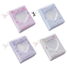 Listing image for Kpop Photocard Binder 40 Pockets Love Heart Hollow Photo Card Holder