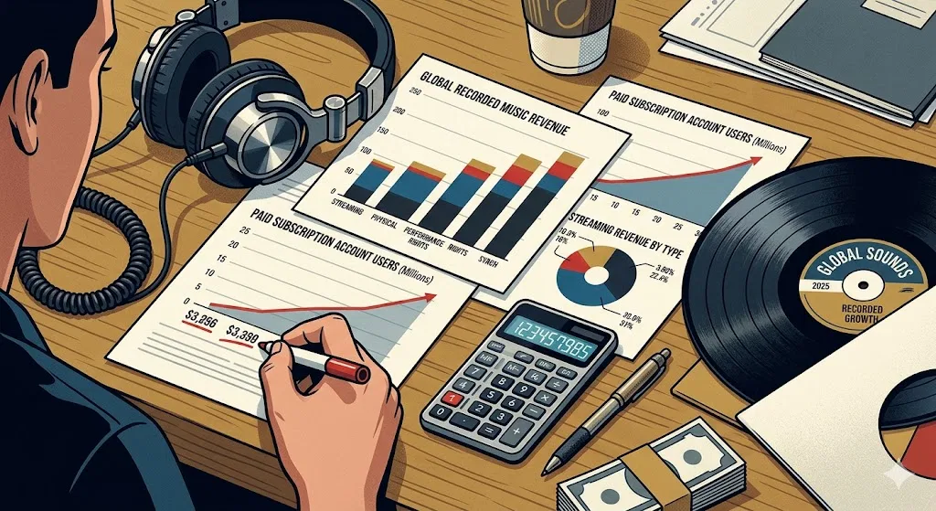 Overview image for What Global Music Revenue Numbers Show | Music